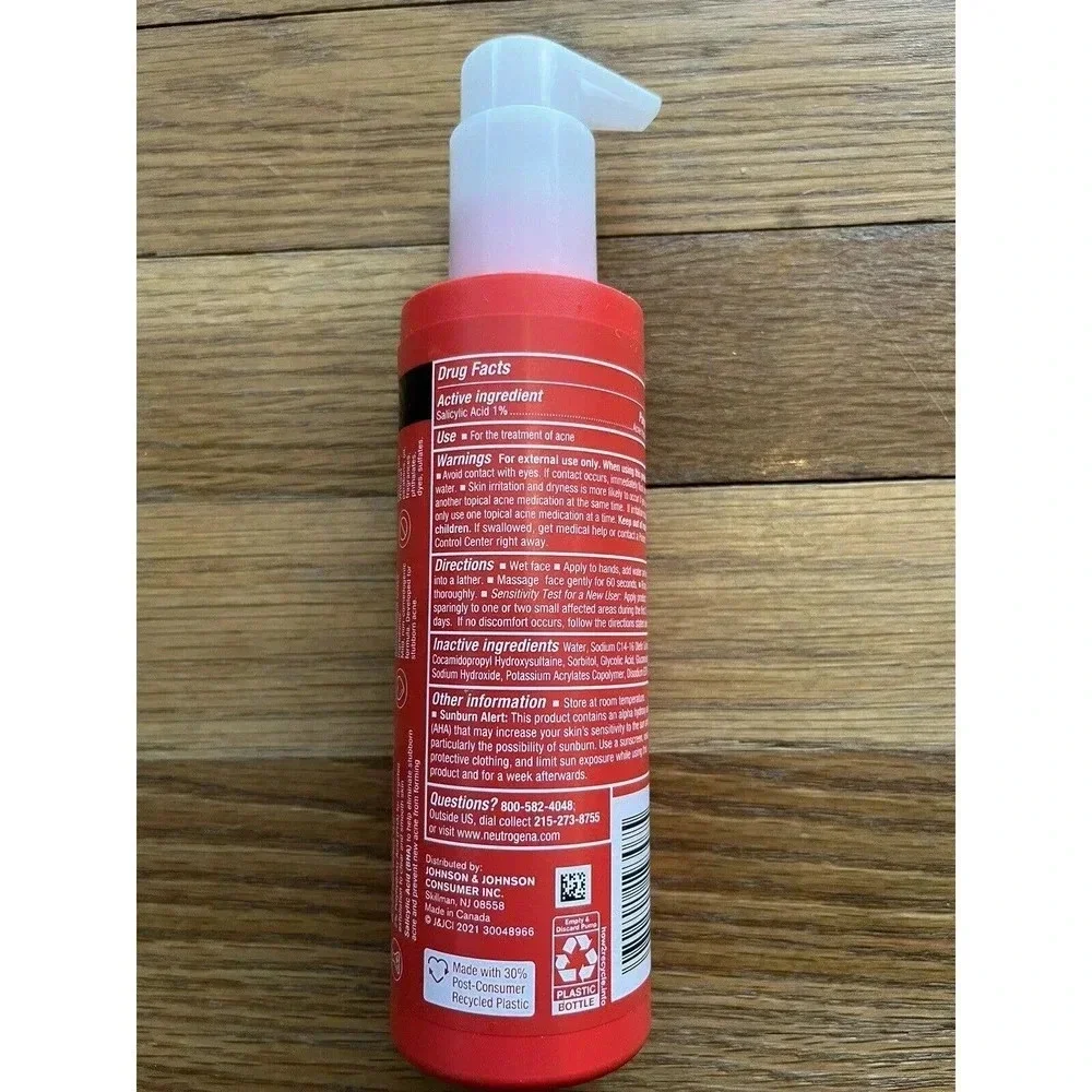 Stubborn Texture Daily Cleanser, Fragrance-Free, 6.3 fl oz (186 ml)